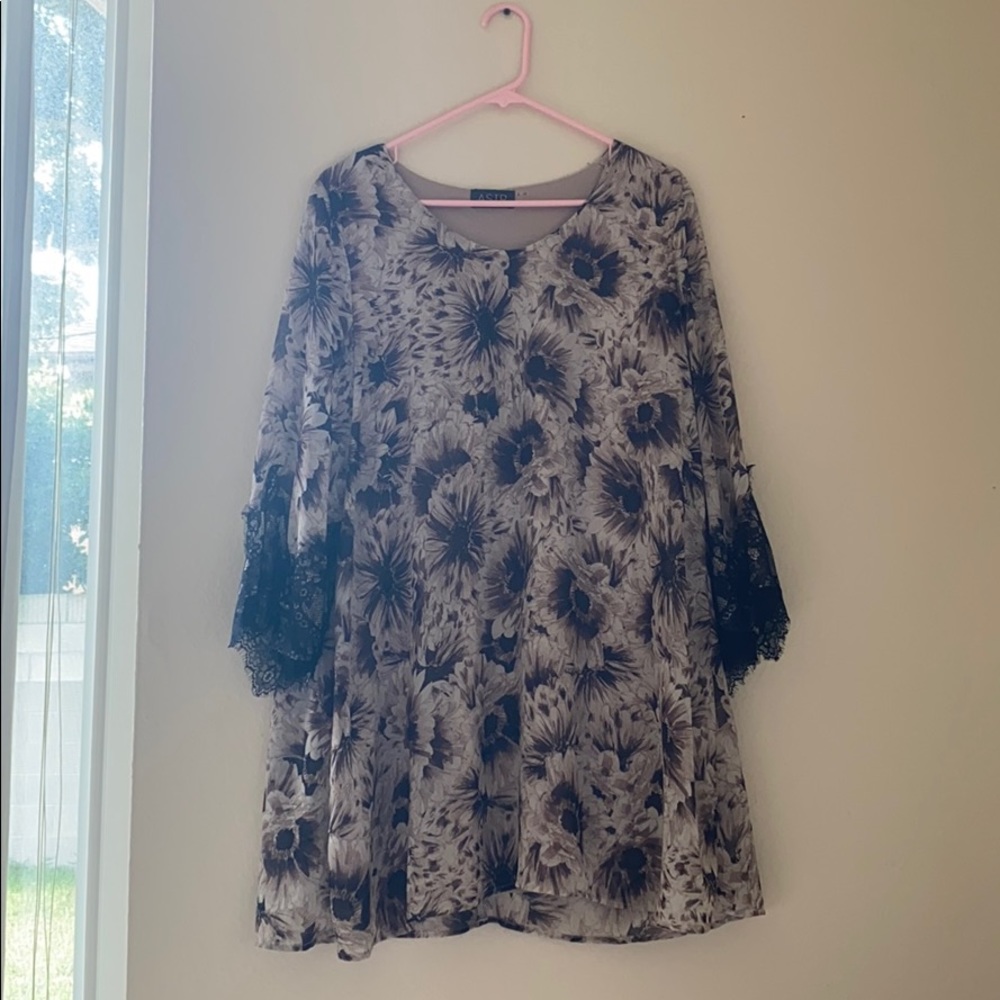 Nordstrom ASTR Bohemian Sunflower Dress